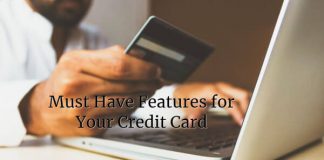 credit card features